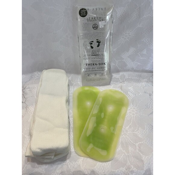 Earth Therapeutics Foot Warming Sox Never Used - Picture 3 of 8